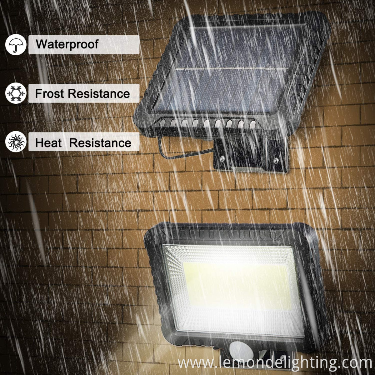 Exterior Wall-mounted Sensor Light